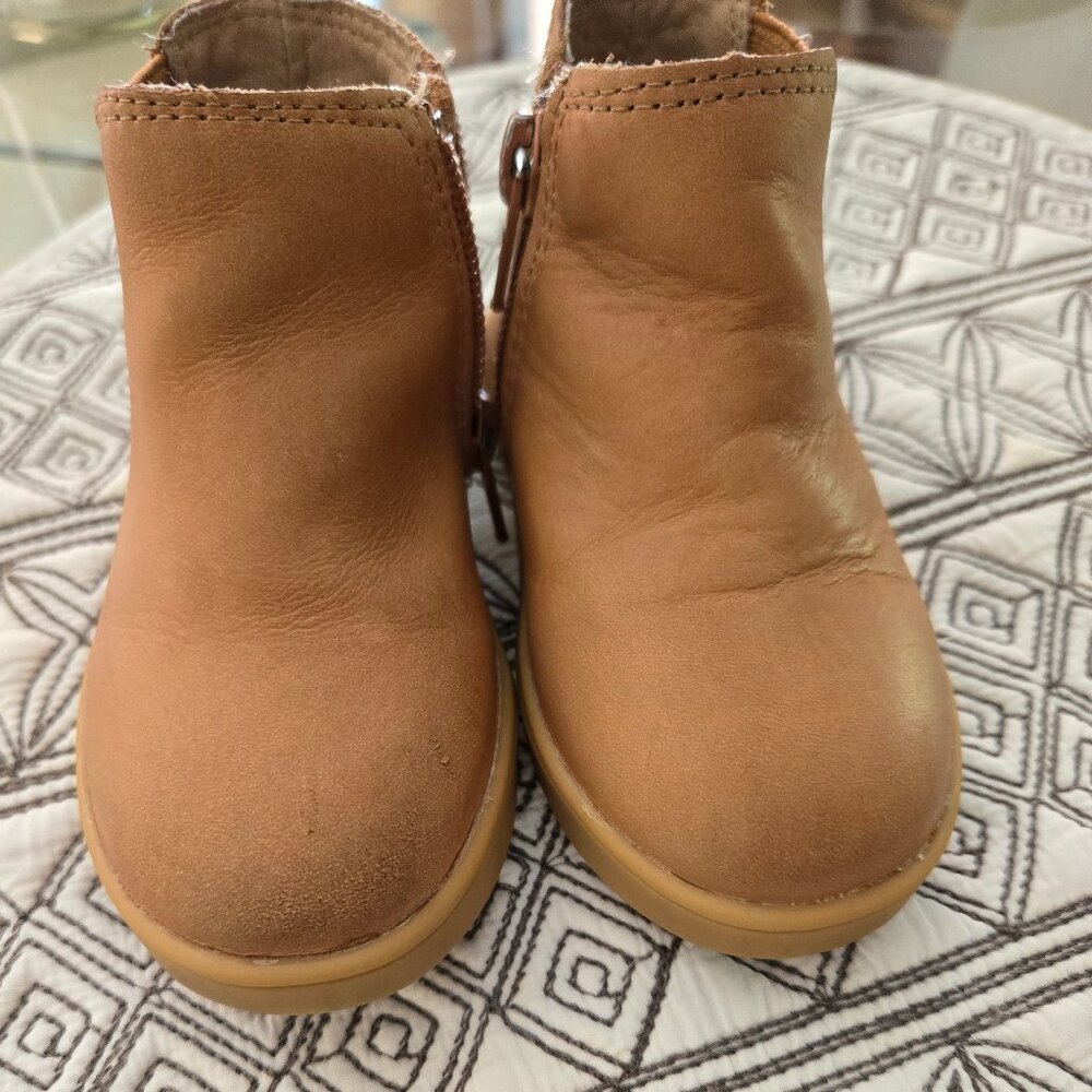 Consciously Baby Real Leather Boots